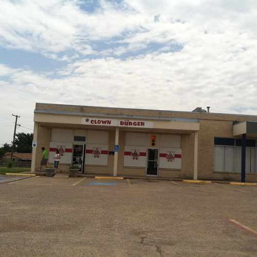photo of Clown Burger at 5020 Stanley Keller Road Haltom City TX 76117
