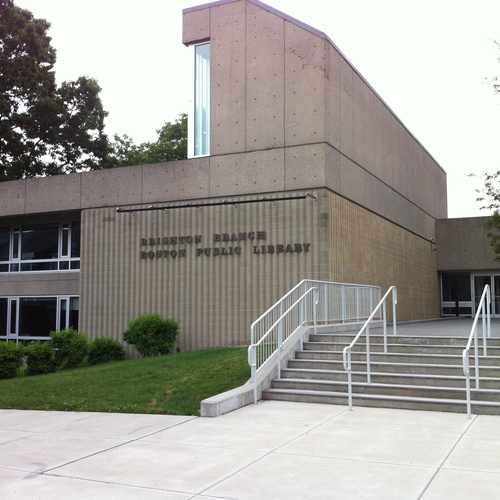 photo of Brighton Public Library at 24 Peaceable Street Boston MA 02135