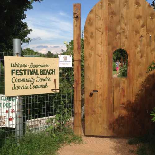 photo of Festival Beach Community Garden at 127 Waller Street Austin TX 78702