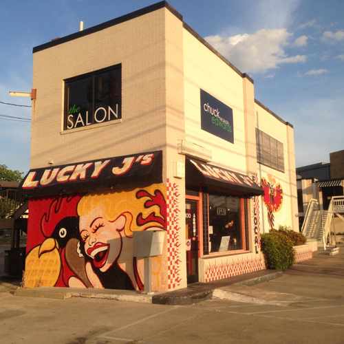 photo of Lucky J's Chicken & Waffles at 5035 Burnet Road Austin TX 78756