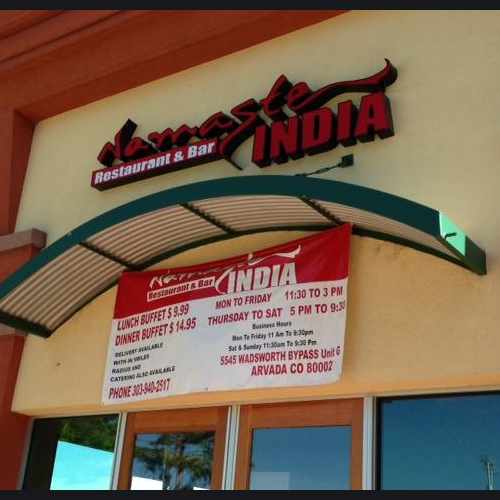 photo of Namaste India Restaurant & Bar at 5545 Wadsworth Bypass Arvada CO 80002