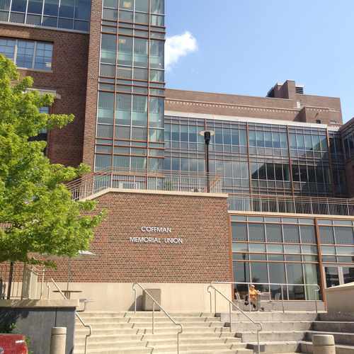photo of Coffman Memorial Union at 300 Washington Avenue Southeast Minneapolis MN 55455
