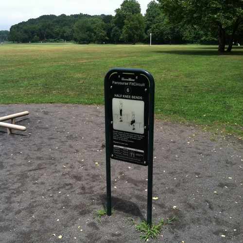 photo of Vancourtlandt Park Exercise Course Bronx NY at Old Putnam Trail Bronx NY 10471