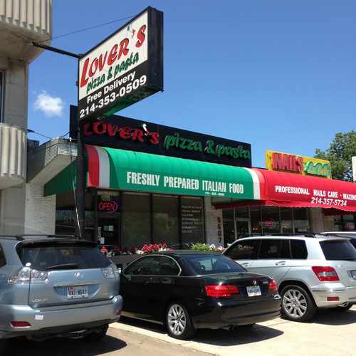 photo of Lover's Pizza & Pasta at 5605 W Lovers Ln Dallas TX 75209