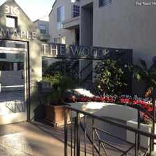 Rental info for The Woods at Toluca Lake