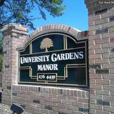 Rental info for University Gardens Manor