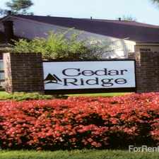 Rental info for Cedar Ridge Patio Homes