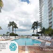 Rental info for Yacht Club at Brickell Apartments
