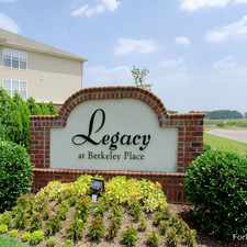 Rental info for Legacy at Berkeley Place