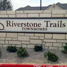 Rental info for Riverstone Trails Townhomes in the Northeast Dallas area