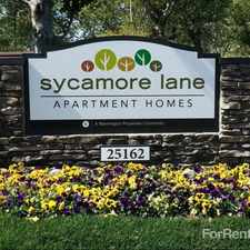 Rental info for Sycamore Lane
