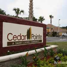 Rental info for Cedar Pointe
