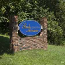 Rental info for Park Avenue at Florham Park