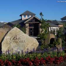 Rental info for Bella Sonoma