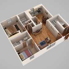 Rental info for 2 Bedrooms with 2 Bathrooms