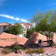 Rental info for Canyon Walky Apartments