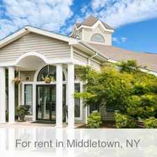 Rental info for Apartment at Middletown