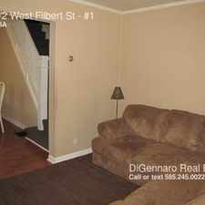 Rental info for 108 1/2 West Filbert St