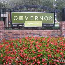 Rental info for Governor Square