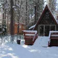 Rental info for Big Bear Lake Cabin - walk to local cafes, hiking, golf. quick drive to lake, village and zoo.