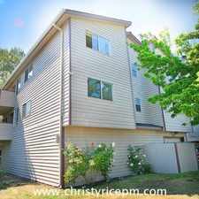 Rental info for 1BR/1BA Condo - Seattle in the Cedar Park area