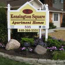 Rental info for Kensington Square