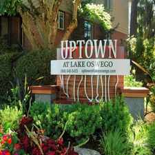Rental info for Uptown at Lake Oswego