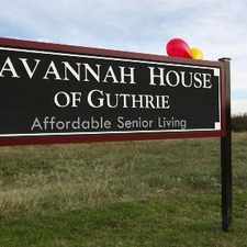 Rental info for Savannah House of Guthrie Seniors