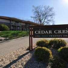 Rental info for Cedar Crest