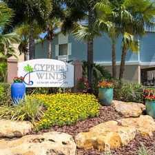 Rental info for Cypress Winds