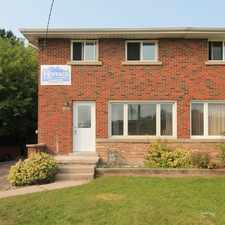 Rental info for 141A Weber - AAA reno's! Walk to WLU + stores! Utilities included free! Check 3D tour + call now!