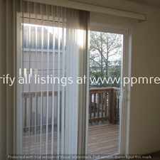 Rental info for This 3 bedroom, 2. 5 Bathroom, 2 story townhouse has a garage and a fenced backyard with a private p