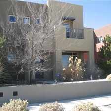 Rental info for Townhome Rental, Mesa del Sol