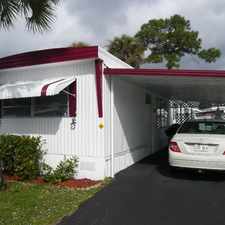 Rental info for maison mobile à louer à deerfield beach en floride