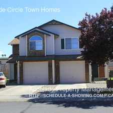 Rental info for Creekside Circle Town Homes