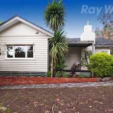 Rental info for CHARACTER WEATHERBOARD HOME in the Kilsyth area
