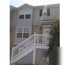 Rental info for Beautiful one owner townhouse with new carpets and paint.