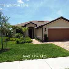 Rental info for 9029 Triangle Palm Lane