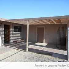 Rental info for Lovely Lucerne Valley, 3 bed, 1 bath