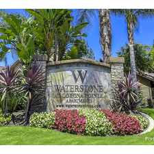 Rental info for Waterstone at Corona Pointe