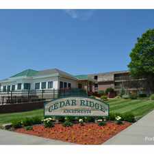 Rental info for Cedar Ridge Apartments