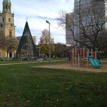 Photo of Cathedral Square Park in Juneau Town, Milwaukee