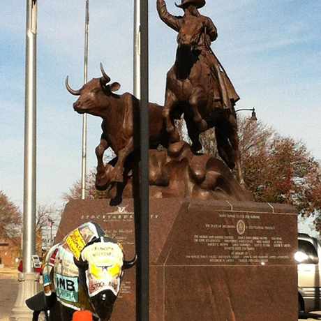 Photo of Stockyards City Memorial in Oklahoma City