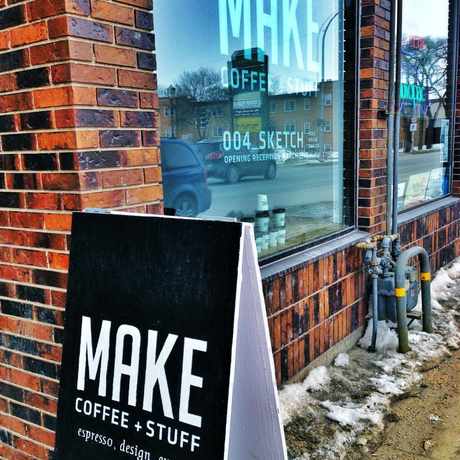 Photo of MAKE Coffee + Stuff in Winnipeg