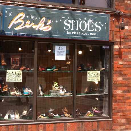 Photo of Berk's Shoes & Clothing Store in College Hill, Providence