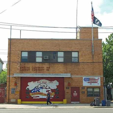 Photo of E166 FDNY Firehouse Engine 166 & Ladder 86 in New York